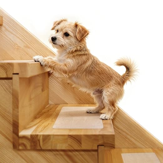 Butizone non-slip stair treads 15-pack for indoor wooden steps safety
