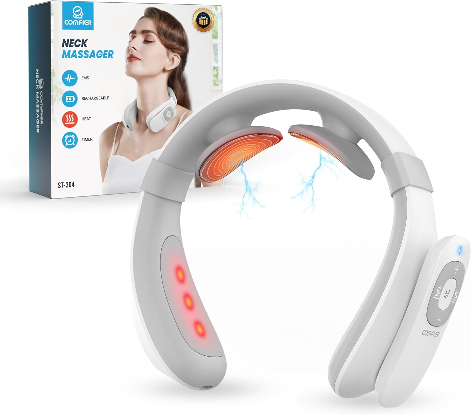 Comfier Neck Massager with Heat