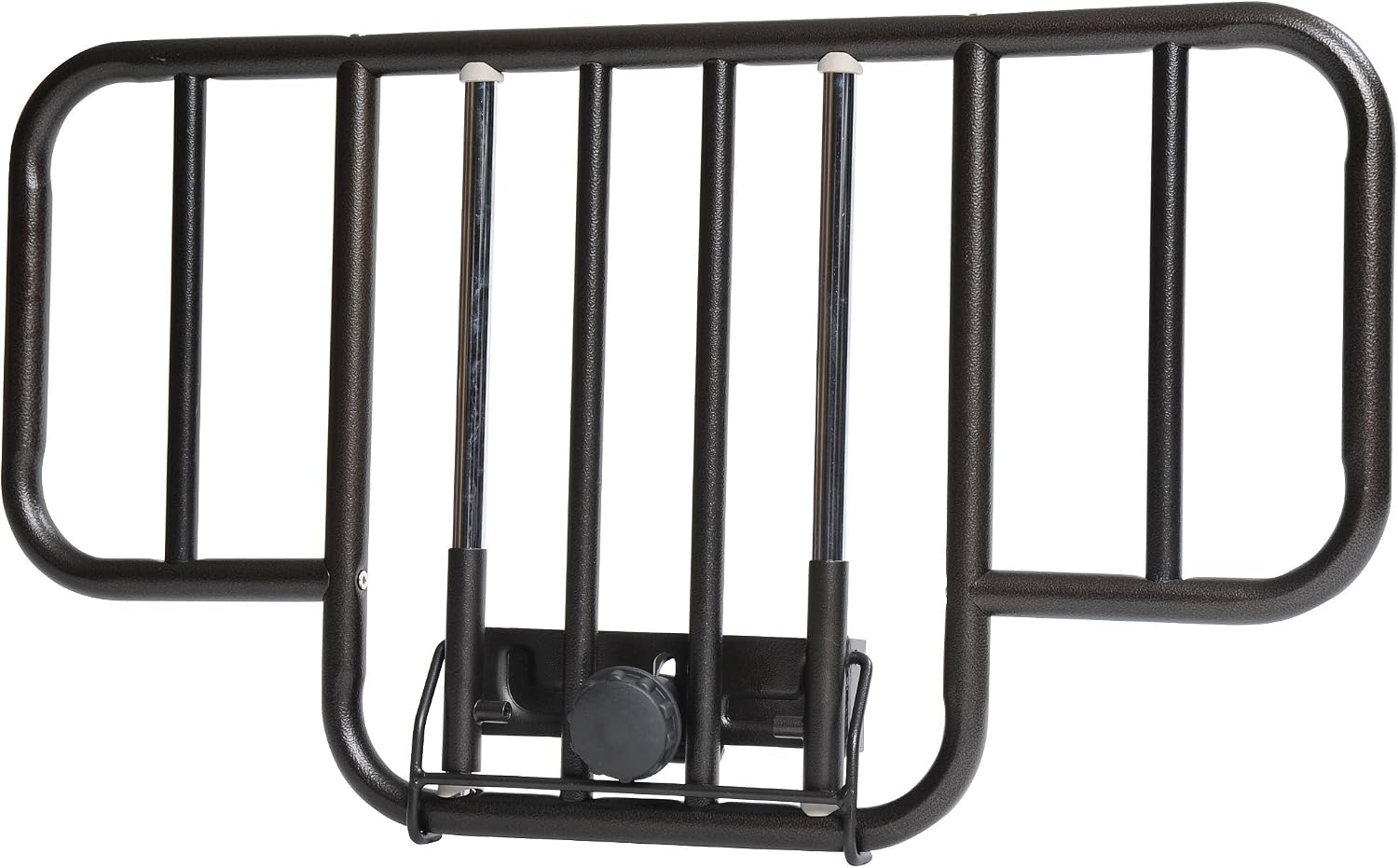 Drive Medical no gap half length steel bed rails for seniors