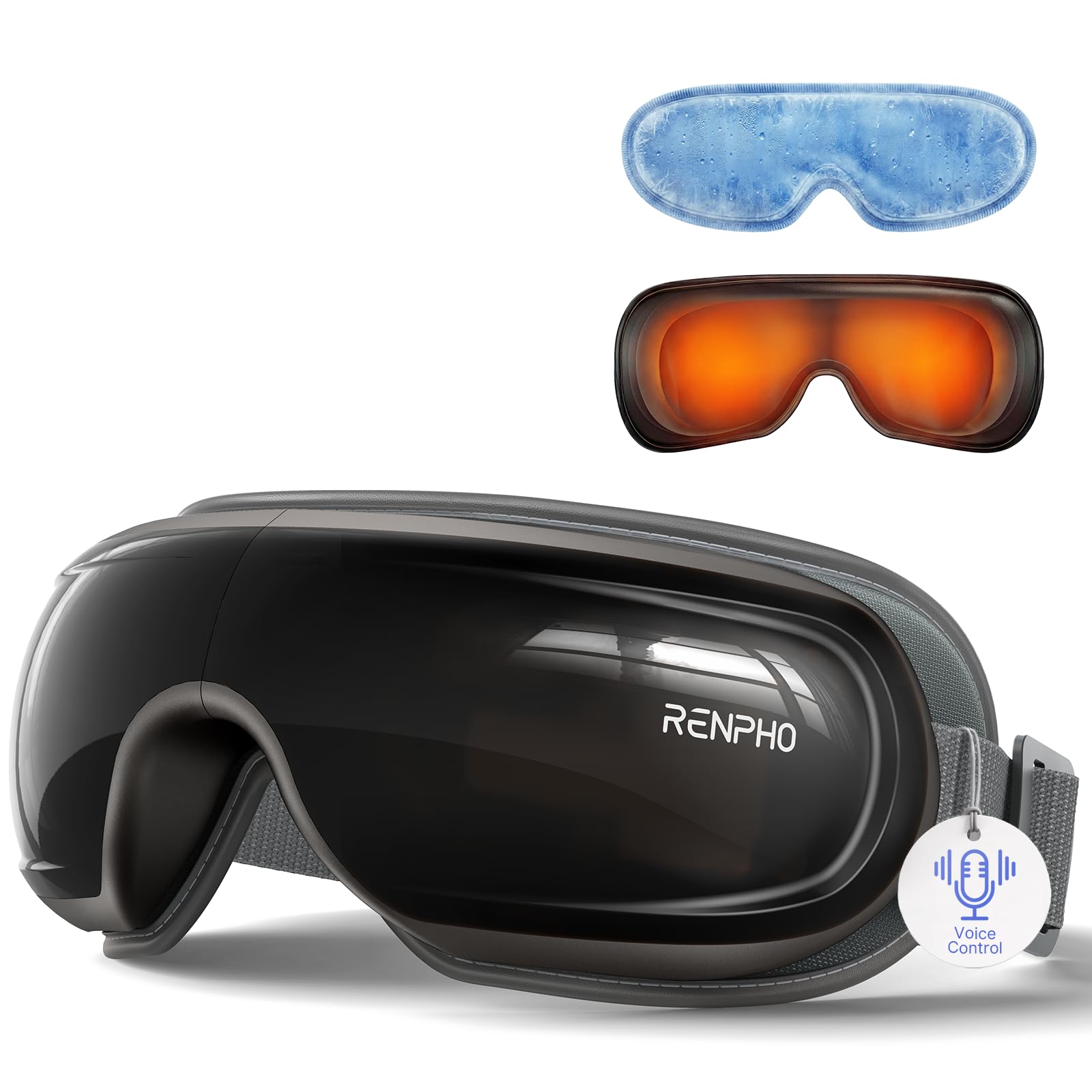 RENPHO Eyeris 3 dual-zone heated eye massager with voice control