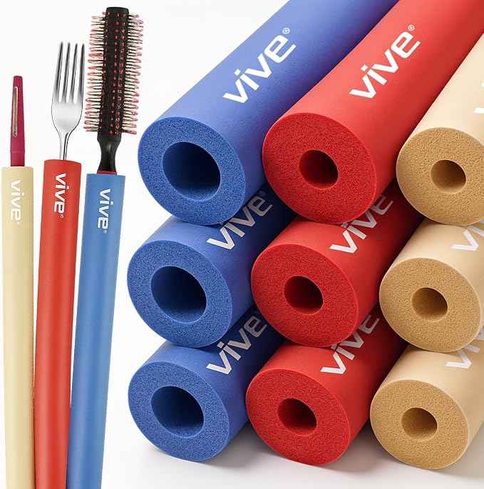 Vive foam tubing 9-pack for building up utensil and tool grips
